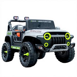 Auto Eléctrico para Niños Personalizado OEM, <span class=keywords><strong>2</strong></span> Plazas, Cuatro Ruedas, para Niños de 3 a 14 Años, Control Remoto, Plástico ABS - Product Image 1