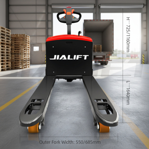 Chariot élévateur électrique tout-terrain JIALIFT CBD30-C 3 tonnes, pneus pleins, batterie au plomb-acide, mât monophasé - Product Image 3