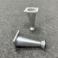 Pieds de table en plastique réglables de 10 cm de hauteur, pieds de table en plastique bon marché, pieds de table en plastique imperméables pour salle de bain et cuisine