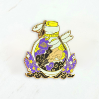 En gros : Épingles en émail rigide en métal, motifs papillon, bouteille de parfum, chat mignon, floral, badges de revers, avec logo personnalisé