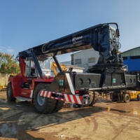 Reachstacker d'occasion Kalmar DRF450 DRD450 DRT450 de haute qualité en bon état avec capacité de 45 tonnes, moteur, boîte de vitesses et pompe inclus