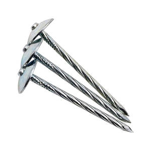 หัวร่ม9X2.5 bwg ตะปูหลังคาชุบสังกะสี clavo de calamina CON jebprecio 2 1/2 "3'' - Product Image 3