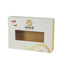 Scatola Regalo Personalizzata con Stampa in Lamina, Coperchio e Base in Cartone Rigido, Inserto e Finestra in PVC per Dolci