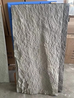 Vente chaude 20mm 30mm 40mm Faux Brique 1200x600 3D PU Pierre Faux Rock PU Panneau Mural Intérieur
