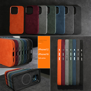 <span class=keywords><strong>Precio</strong></span> barato, peso ligero, personalizado, impermeable, fundas para teléfonos móviles y fundas para IPIhone13/14/15/16/17 Alcantara - Product Image 6