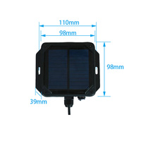 Capteur de conductivité du sol intelligent, écologique, multi-fréquence, alimenté par énergie solaire LoRa, 0-10000μS/cm, testeur d'humidité du sol 3-en-1