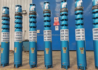 Daftar Harga Pompa Air Sumur Dalam China 40m 70m 200m Head AC Borehole Water Pumps Deep Well Water Submersible Pump