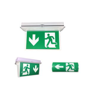 Luz de emergencia para instalación en techo, señal de salida de instalación integrada, doble cara, IP65 - Product Image 6