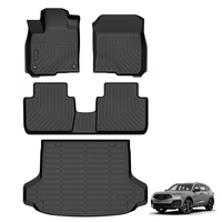 Ensembles complets de tapis de voiture, toutes saisons, sur mesure, tapis de sol de voiture 3D en TPE, tapis de coffre pour Acura ADX 2025 - Tapis de sol