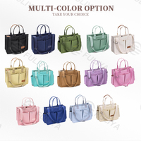 FULIYA sac à provisions en toile pour femme sac à bandoulière en toile de poche réutilisable sac à bandoulière personnalisable pour femme
