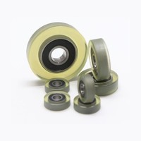 Poulies en plastique PU 8*22*5mm avec roulement en acier chromé 688RS et rouleau en polyuréthane revêtu de PU pour distributeur automatique de billets