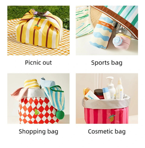 Nouveau sac isotherme pour étudiants, design de dessin animé, capacité réglable, imperméable, sac à bento, adapté aux déplacements des étudiants - Product Image 6