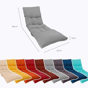 Coussin de chaise longue <span class=keywords><strong>Deco</strong></span> Arts, coussins rectangulaires, coussin rembourré pour chaise longue, traitement hydrofuge, poignées de transport, Oeko-TEX - Product Image 5