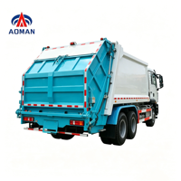 Camion compacteur hydraulique Sitrak 6x4 de 20 mètres cubes neuf pour le transport de déchets municipaux en gros