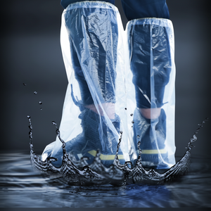 Copri scarpe di sicurezza monouso impermeabili pantofole da laboratorio per la protezione dell'igiene e la prevenzione della contaminazione - Product Image 1