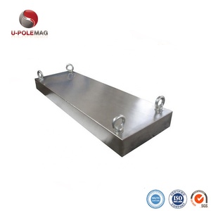 Proveedor de equipos de portabrocas magnético Placa suspendida permanente Bloque magnético Overbelt Imán Separador magnético para cortar - Product Image 2