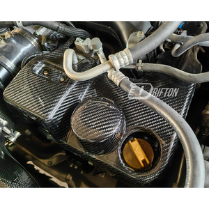 ฝาครอบกรองน้ำมันเครื่อง DRIFTON คาร์บอนไฟเบอร์ 3K ลายทอ สำหรับ Subaru BRZ ZD8 Toyota GR86 ZN8 ปี 2021-2024 - Product Image 3