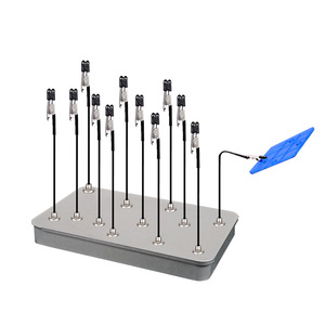 Metal Paint Drying Table 162x102x20mm With 12 Magnetic <b>Clamps</b> For Spraying Coloring Lab Use - Product Image 1