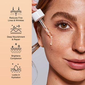 Minyak Wajah Marula oksida seng Anti Penuaan bersinar dalam penghalang kulit pelembab tahan lama kualitas tinggi - Product Image 4