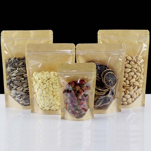 ถุงกระดาษคราฟท์สำหรับเก็บชาถุงบรรจุภัณฑ์อาหารเกรดอาหารแบบมีซิปใช้ซ้ำได้ - Product Image 2