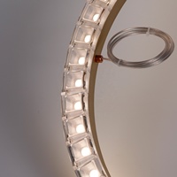 Profil LED courbé en aluminium sur mesure avec diffuseur pour décorations intérieures