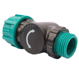 YOD Raccord rapide unidirectionnel mâle en plastique pour tuyau d'irrigation agricole et de jardin, usage extérieur, 16mm 1/2, Vanne de dérivation - Product Image 2