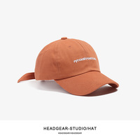 Chapeau langue de canard Ins casquettes de sport crème solaire mode crème solaire filet rouge casquette de Baseball casquette personnalisée pour homme