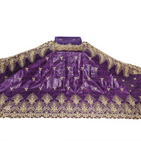 Tissu Bazin Riche Africain de Haute Qualité Imprimé Autrichien