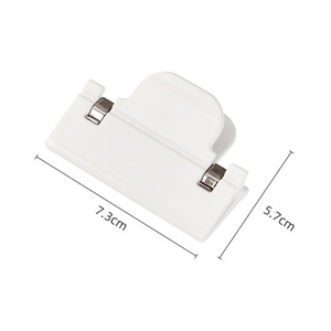 Plastic 4pcs Bag Sealer Snack Fresh Food Storage Bag Clips Kitchen Accessories <b>Mini</b> Sealing <b>Clamp</b> Food Clip - Product Image 3