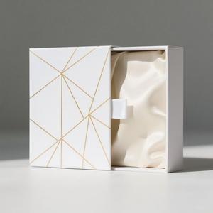 Boîte cadeau de luxe magnétique doublée de satin, emballage papier pour cheveux, boîtes à gobelets, boîtes à artisanat avec poignée, boîtes à perruques personnalisées avec logo, réutilisables - Product Image 2