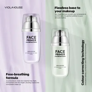 Gezicht Primer Make-Up Basis Gewichtloze Langdurige Concealer Fleuren Glow Skin Face Primer Voor Foundation