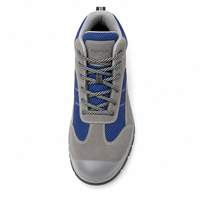 Chaussures de sécurité respirantes AIMVVSEC avec embout en acier anti-écrasement et semelle extérieure en PU antidérapante pour usine, construction et entrepôt