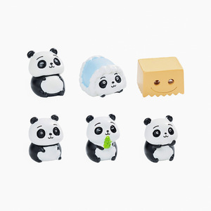 Nuova <span class=keywords><strong>serie</strong></span> Red <span class=keywords><strong>Panda</strong></span> di Weijs: accessori per micro-paesaggistica fai-da-te, <span class=keywords><strong>panda</strong></span> dispettosi e carini che mangiano bambole. - Product Image 5