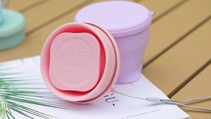 Portable Foldable Silicone Water <b>Cup</b> Collapsible BPA Free Travel Mug <b>Reusable</b> Leakproof Drinking <b>Cup</b> - Product Image 3