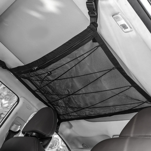 Travelsky Flexible car storage luggage trunk organizer cargo roof seat boot net