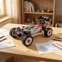 NOUVEAU N517 Voiture RC Frenzy 1/12 Brushless 4x4 70KM/H Haute Vitesse Camion RC Tout-terrain Monster Car RTR avec Batterie 3S et Chargeur Rapide