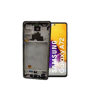 Venta al por mayor de pantallas LCD para teléfono móvil Samsung A72 A725, piezas de marco de ensamblaje con servicio oficial incluido. - Product Image 2