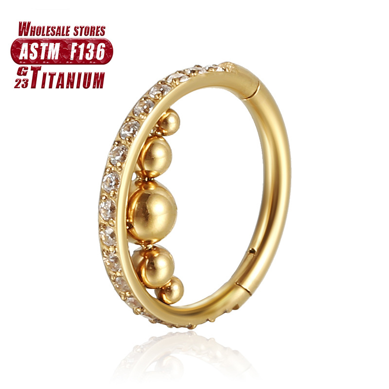 Oro con pavé lateral