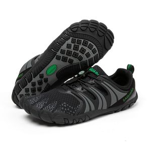 Chaussures de course minimalistes Zero Drop pour hommes, modèle <span class=keywords><strong>2021</strong></span>, noires, respirantes, en mesh, pour la course à pied en trail, <span class=keywords><strong>printemps</strong></span>/hiver. - Product Image 2