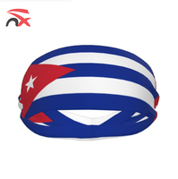 Cadeaux promotionnels en gros 2026 de haute qualité pour événements sportifs, souvenirs imprimés drapeau Cuba à usages multiples