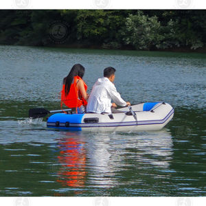 قارب تجديف قابل للنفخ 3 أشخاص من كلوريد البولي فينيل قارب كاياك جي حرفة صيد قوارب شراعية - Product Image 5
