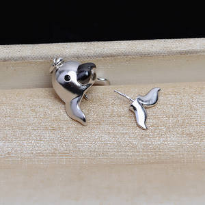 Colgante de Perla Barroca con Sello en Forma de Animal, Plata S925 5287, Accesorios de Joyería DIY para Mujer, Perlas Sueltas - Product Image 2