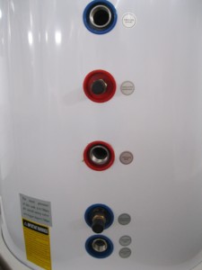 Tanque de Acero Inoxidable de 500L para Agua Caliente Sanitaria (AHSS) con Ahorro de Energía, Garantía de 3 Años para Uso Comercial - Product Image 3