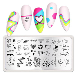 จานปั๊มศิลปะทำจากสเตนเลสสตีลลายสัตว์<span class=keywords><strong>ปลา</strong></span>ทรงสี่เหลี่ยมสำหรับผู้ที่ชื่นชอบการทำเล็บ - Product Image 5