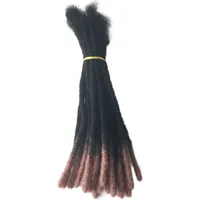 Prix de Gros Cheveux Afro Crépus Humains 100% Faits Main en Vrac pour Tresses au Crochet et Extensions de Dreadlocks Ombrées