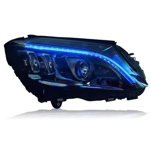 SJC fari Auto per <span class=keywords><strong>Mercedes</strong></span> Benz classe <span class=keywords><strong>C</strong></span> <span class=keywords><strong>W205</strong></span> 2015 - 2018 C260 C200 fari frontali Laser assemblaggio luci anteriori per Benz <span class=keywords><strong>W205</strong></span> - Product Image 2