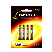 Pilas Alcalinas AAA LR03 al por Mayor para Electrodomésticos, Electrónica de Consumo y Juguetes - 1.5V, 5 Años de Vida Útil