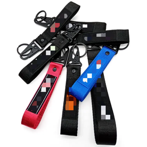 Tissé Logo Moto Durable Sangle Porte-clés Mousqueton Porte-clés Crochet Porte-clés Pour Vélos - Product Image 4