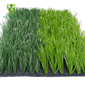 Gazon artificiel ignifuge écologique personnalisé professionnel pour terrains <span class=keywords><strong>de</strong></span> football avec matériau PE - Product Image 5