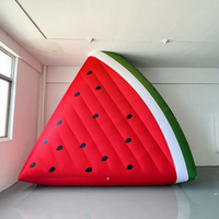 Modèle de fruit de simulation gonflable publicitaire Ballon de pastèque publicitaire personnalisé pour affichage